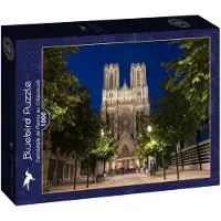 Bluebird Puzzle Puzzlemotiv Cathédrale de Reims 1000 Teile Erwachsene