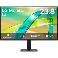LG 24U411B-B, 60,5 cm (23.8"), 1920 x 1080 Pixel, Full HD, LCD, 1 ms, Schwarz