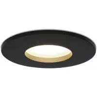 HOFTRONIC™ LED Einbaustrahler 4W GU10 4000K IP44 Schwarz Dimmbar