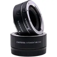 Caruba Verlängerungsrohr-Set Canon M-Serie Chrom