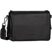 Tom Tailor Orla Damen Flap Bag Umhängetasche Klein Schwarz