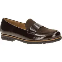 Gabor 4005.01 Damenschuhe - bequeme Slipper - Halbschuhe braun
