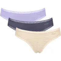 Sloggi Minislip "GO Crush" dehnbare Spitzendetails, Cotton-Mix