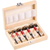 Einhell 461013 Forstnerbohrer-Set 15 mm, 20 mm, 25 mm, 30 mm, 35 mm Gesamtlänge