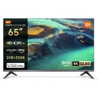 Xiaomi TV F Pro 65(165 cm), 4K UHD QLED, Smart TV, Fire OS8, Triple Tuner DVB-C/S/S2/T/T2,HDR10+,60Hz mit 120Hz Game Boost Mode, MEMC,Sprachsteuerung