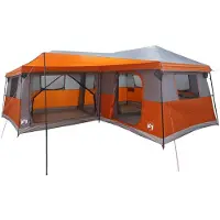 vidaXL Familienzelt mit Regenfly wasserdicht 14 Personen
