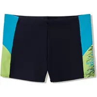 Speedo Dive Herren Aquashorts Schwarz/Grün - 8