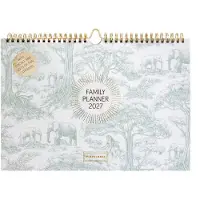 Pimpelmees Familienplaner 2027 Savannah Stories Vintagegrün