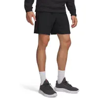 Under Armour Tech Woven Wordmark Short black red (010) S