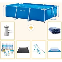 Intex Rechteckiger Frame Pool - 300x200x75 cm - 7-teilig S20052