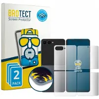BROTECT Fullscreen für Samsung Galaxy Z Flip 8 (Display+Rückseite) Schutzfolie Displayschutz Folie Matt E