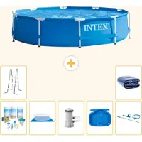 Intex Frame Pool Rund - 366x76 cm - 8-teilig S20445