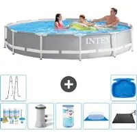 Intex Prism Frame Pool Rund - 366x76 cm - 8-teilig S41930