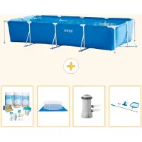 Intex Rechteckiger Frame Pool - 450x220x84 cm - 5-teilig S20847