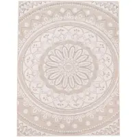TT Home In-& Outdoorteppich Wetterfest Garten Orientalisches Marokkanisches Boho Design Größe 240x340 cm