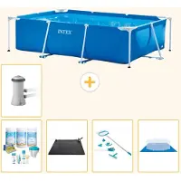 Intex Rechteckiger Frame Pool - 300x200x75 cm - 6-teilig S20834