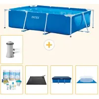 Intex Rechteckiger Frame Pool - 300x200x75 cm - 6-teilig S21122