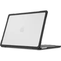 Tech-Protect Etui.pl TECH-PROTECT VELAR MACBOOK AIR 13 M2-M5 2023-2026 BLACK/MATTE CLEAR
