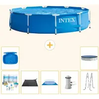 Intex Frame Pool Rund - 366x76 cm - 8-teilig S20434