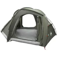 vidaXL Trekkingzelt mit Regenplane wasserabweisend 3 Personen