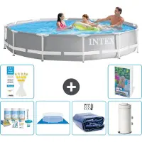 Intex Prism Frame Pool Rund - 366x76 cm - 5-teilig S115