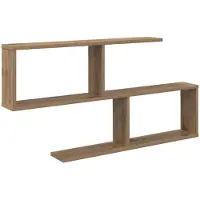 vidaXL Wandregal Artisan-Eiche 100 x 12 x 50,5 cm Holzwerkstoff