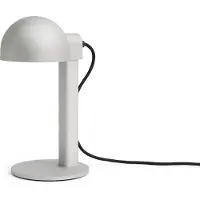 HAY Posto Tischlampe, silber/grau, Höhe 28 cm, E14, Alu - , Posto, Grau, für Wohnzimmer, Aluminium, Design