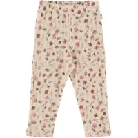 Joha Woll-Leggings Blumen, rosa | mehrfarbig, 56