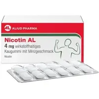 ALIUD Pharma GmbH Nicotin Al 4 Mg Wirkstoffh.kaugummi Mit Minzgeschm 204 St