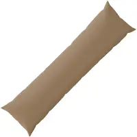 vidaXL Kissenbezug HEERLEN Taupe 40 x 145 cm Polyester