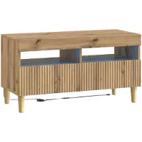 Syfax LED-TV-Schrank Artisan-Eiche Holzwerkstoff