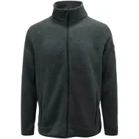 CMP - Jacket Jacquard Knitted 3H60747N - Fleecejacke Gr 50 schwarz/grau