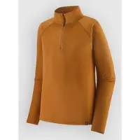 Patagonia - Capilene Midweight Zip-Neck - Kunstfaserunterwäsche Gr S braun