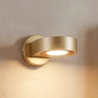 Argon Wandspot Lili, gold, Ø 14 cm, GX53 Lili , messing / gold, für Flurbereich, Metall, Modern, Strahler