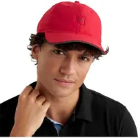 Calvin Klein - Baseball-Mütze für Herren (Kardinal-Rot)