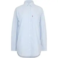 Levi's - "Lola" Button-Down-Hemd für Damen, Oxford-Stil, Langärmlig (Schönes Blau)