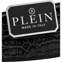 Philipp Plein Ledergürtel "Cocco Crocco Geprägt"