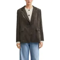 Comma Jackenblazer Cordblazer, Pattentaschen, mit Elasthan