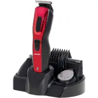 Mesko Trimmer 5 in 1 MS 2931 Akku, Schwarz/Rot
