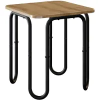 vidaXL Couchtisch Artisan-Eiche 40 x 40 x 45 cm Holzwerkstoff