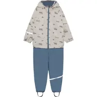 CeLaVi Rainwear Set - Aop, w. Fleece nacreaous clouds (2504) 140