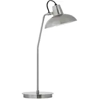 House Doctor Desk Tischleuchte, silber, Höhe 50 cm, E14 - , Desk, Metallisch, für Wohnzimmer, Metall, Design