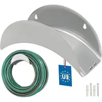 Famanu Halter für Gartenschläuche - Stahl, 275 x 113 mm