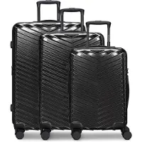 Redolz Essentials 18 2.0 4 Rollen Kofferset 3-teilig mit Dehnfalte