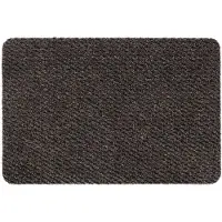 Hamat Universal 559-070 Fussmatte – 80 x 60 cm – Braun – 85 % Polypropylen – 15 % PP-Abstreifer