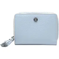 Esquire Geldbörse Virginia Zip Wallet Light Blue hellblau