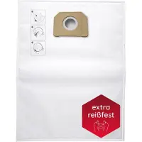 McFilter I 5 Staubsaugerbeutel aus Mikrovlies Kompatibel Mit Bosch GAS35 L AFC, M AFC und L SFC+ i Alternative für Bosch 2607432037 I Extra Reißfest - Neue Qualität