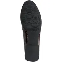 Marco Tozzi Damen Slipper Loafer mit Blockabsatz und Zierschnalle 2-24252-47, Größe:41 EU, Farbe:Braun