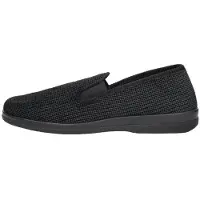 Comfort Plus Pantoffels Dicht Pantoffels Dicht - Zwart - Maat 43