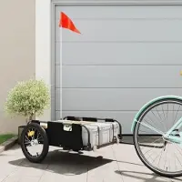 Markenlos Vielseitiger Fahrrad-Lastenanhänger für den Transport schwerer Güter und den modernen Möbelbau
